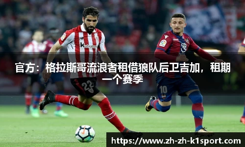 官方：格拉斯哥流浪者租借狼队后卫吉加，租期一个赛季